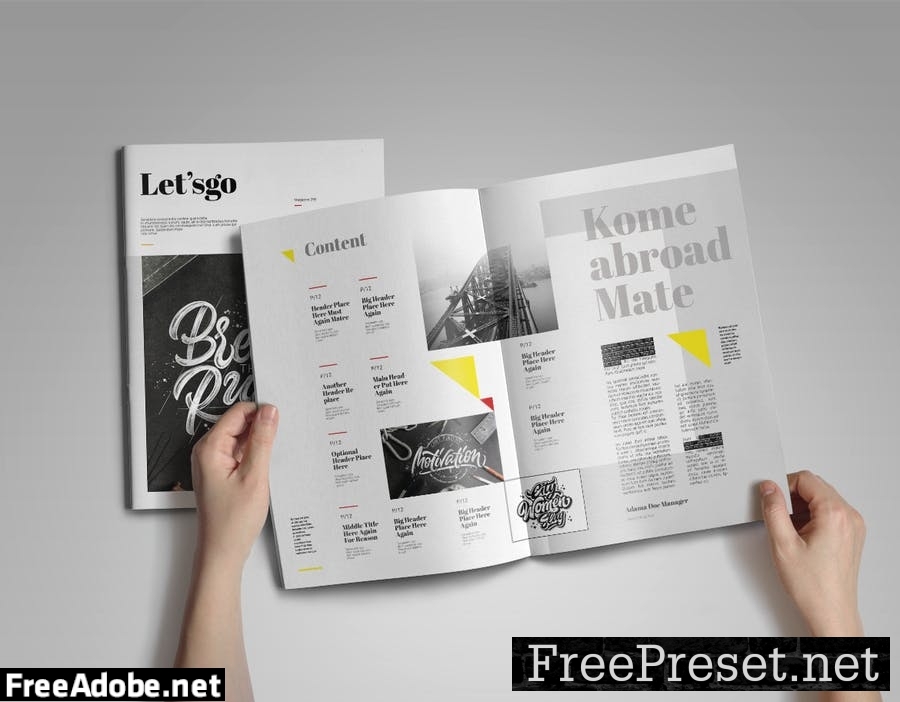 Letsgo | Magazine Template VKNAP9D