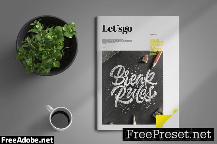 Letsgo | Magazine Template VKNAP9D