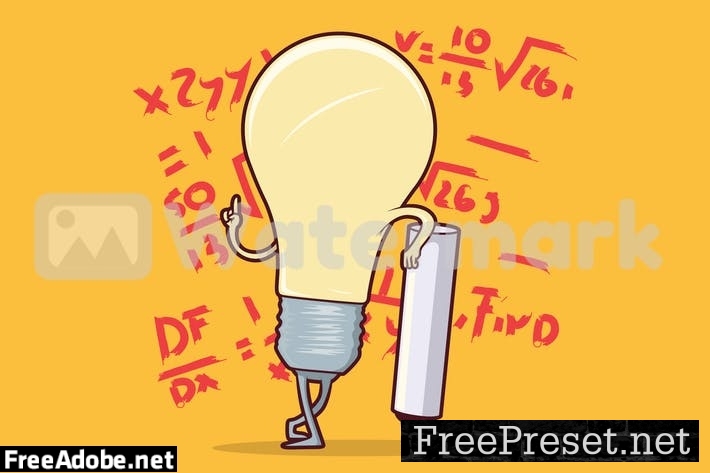 Light Bulb Math B3N8XFX