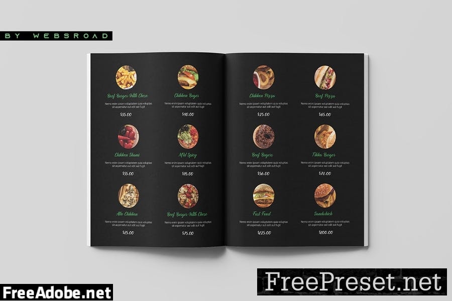 Lima | Cookbook - Recipe Book Indesign Template PZ4YZEF