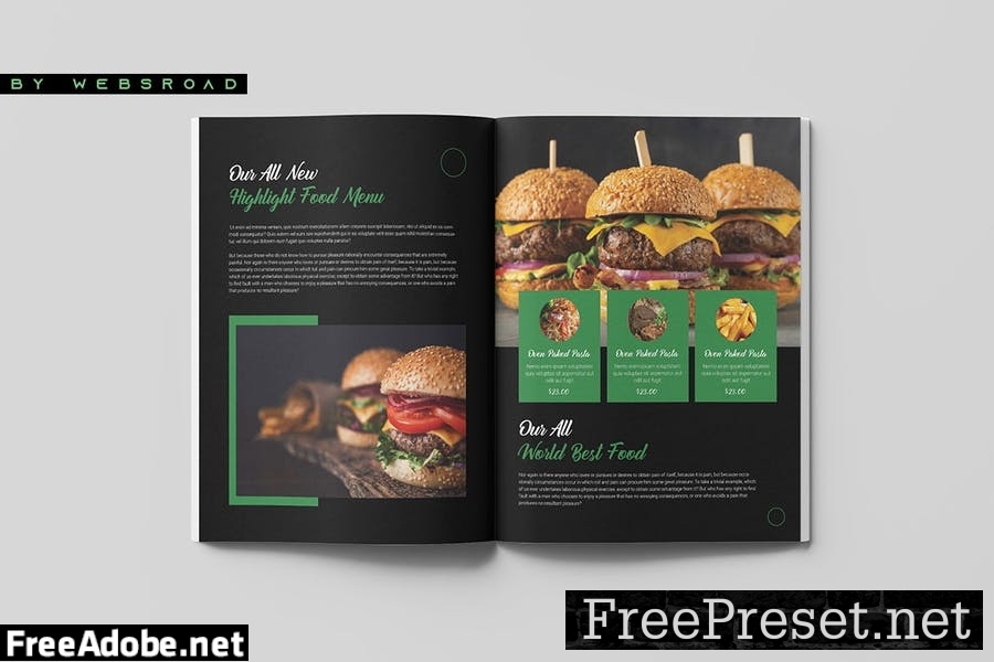 Lima | Cookbook - Recipe Book Indesign Template PZ4YZEF