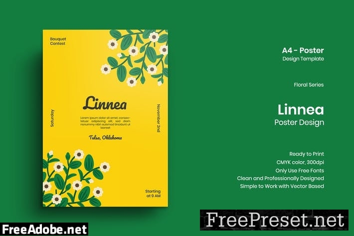 Linnea Poster Design XXTZXBK