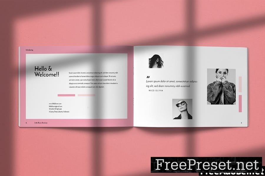 Little Garden - Fashion Brochure Template