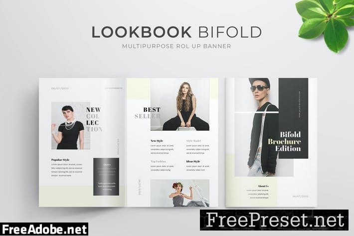 Lookbook | Bifold Brochure F3DSV6V