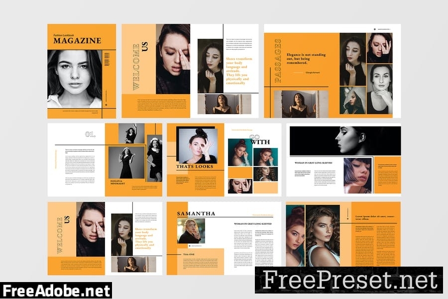 Lookbook Magazine Template