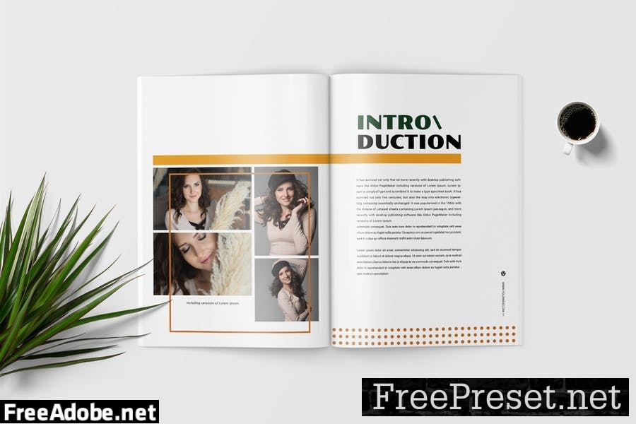 Lookbook Magazine Template D9TWEQ8