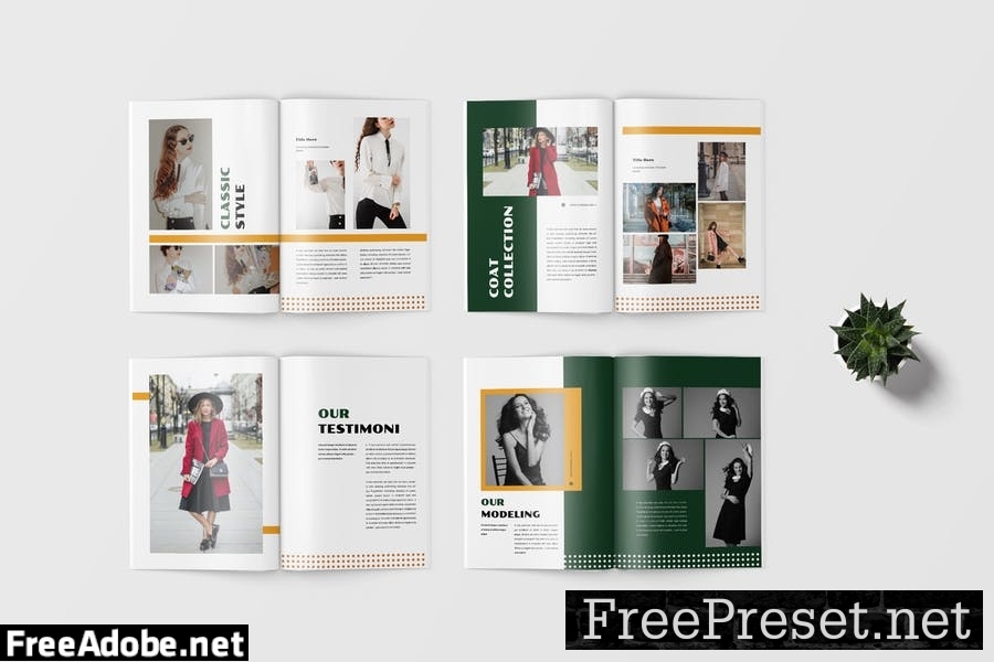 Lookbook Magazine Template D9TWEQ8