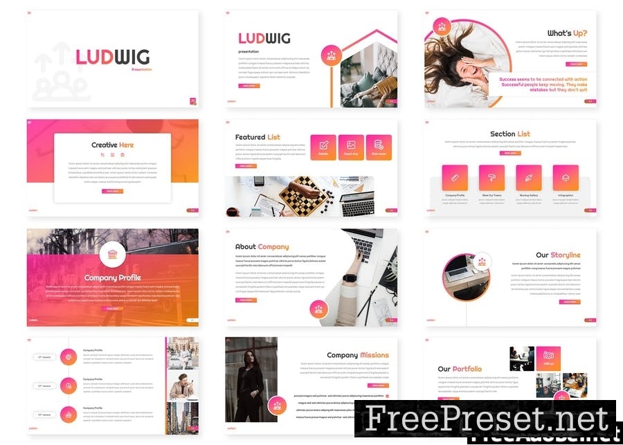 Ludwig - Presentation Template