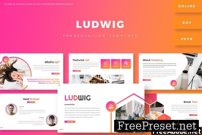 Ludwig - Presentation Template HEEGCJK