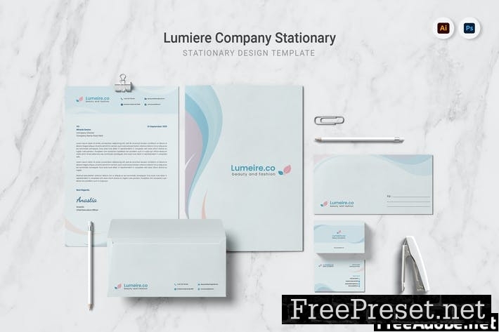 Lumiere Company Stationary 4SDPNPH