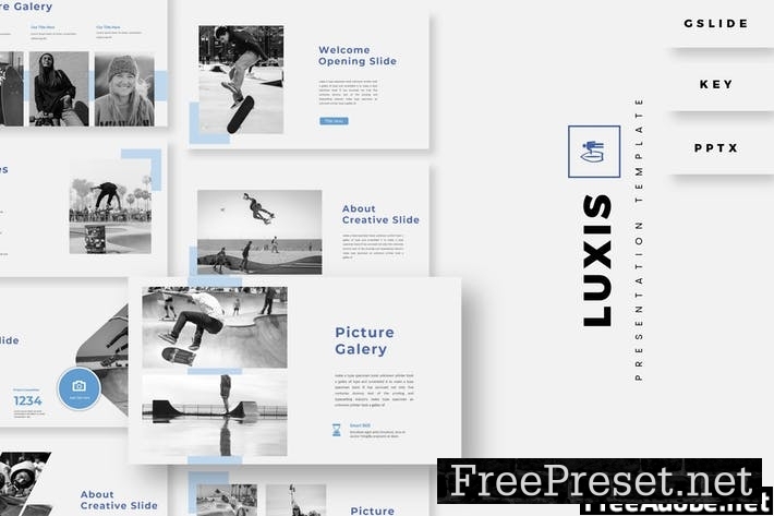 Luxis - Presentation Template FSL6J9U