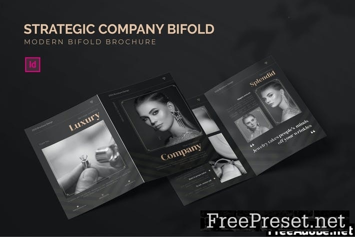 Luxury Jewelry - Bifold Brochure LZN8WEQ