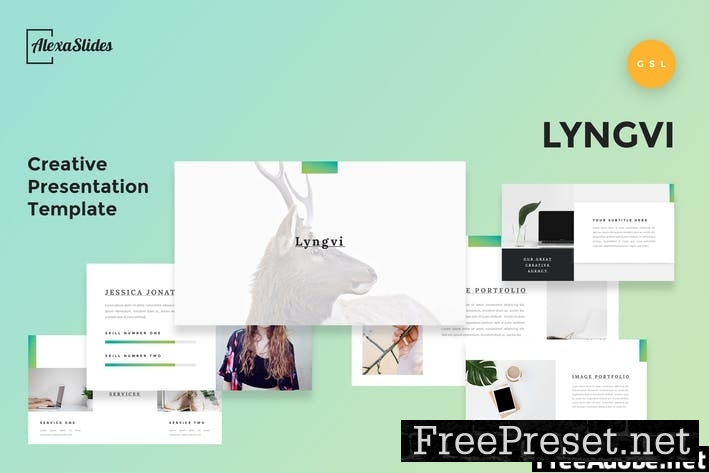 Lyngvi - Creative Google Slides Template G9Z2UB7