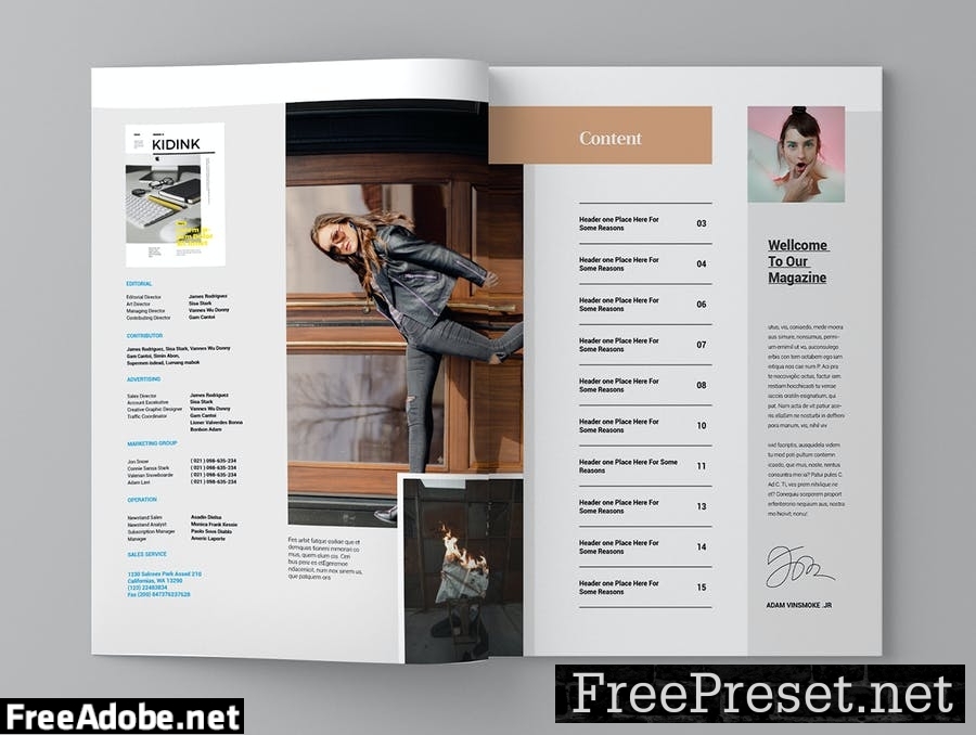 Magazin - Magazine Template