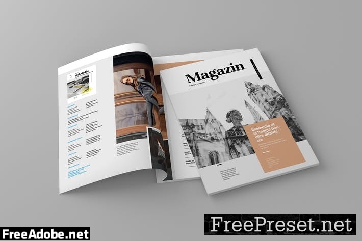 Magazin - Magazine Template DEH6N5F