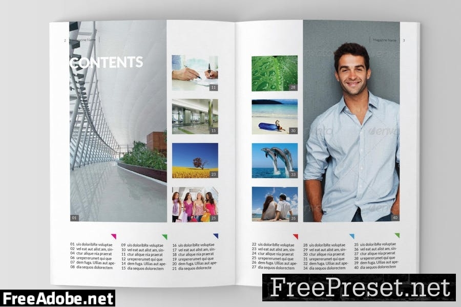 MAGAZINE DESIGN - Magazine Template