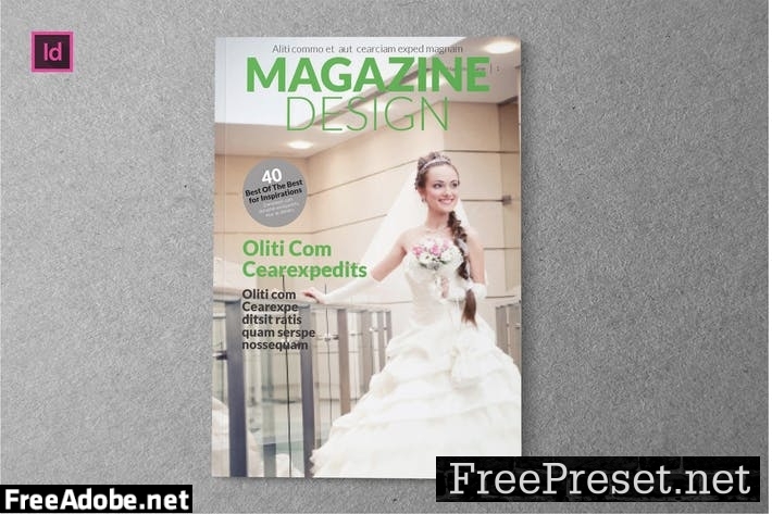 MAGAZINE DESIGN - Magazine Template 5SRYXWN