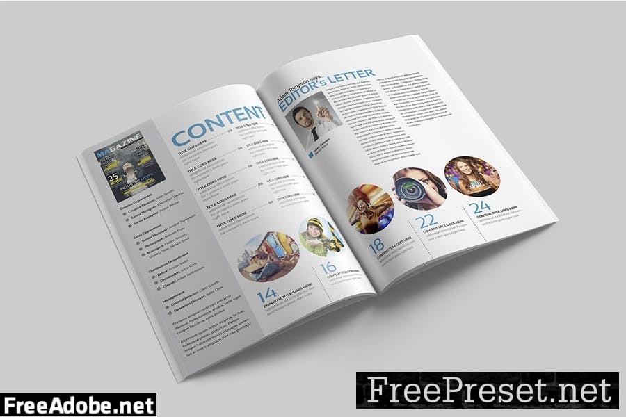 Magazine Template