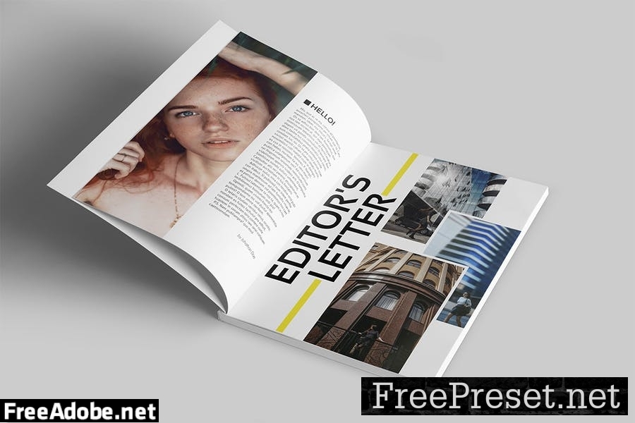 Magazine Template