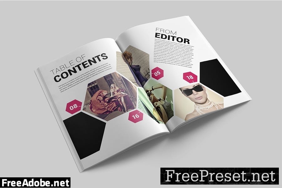 Magazine Template