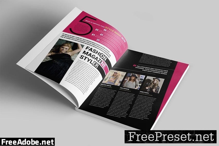 Magazine Template