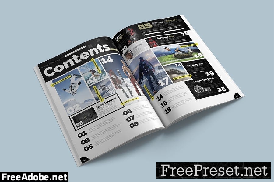 Magazine Template