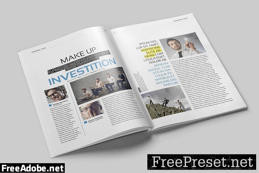 Magazine Template