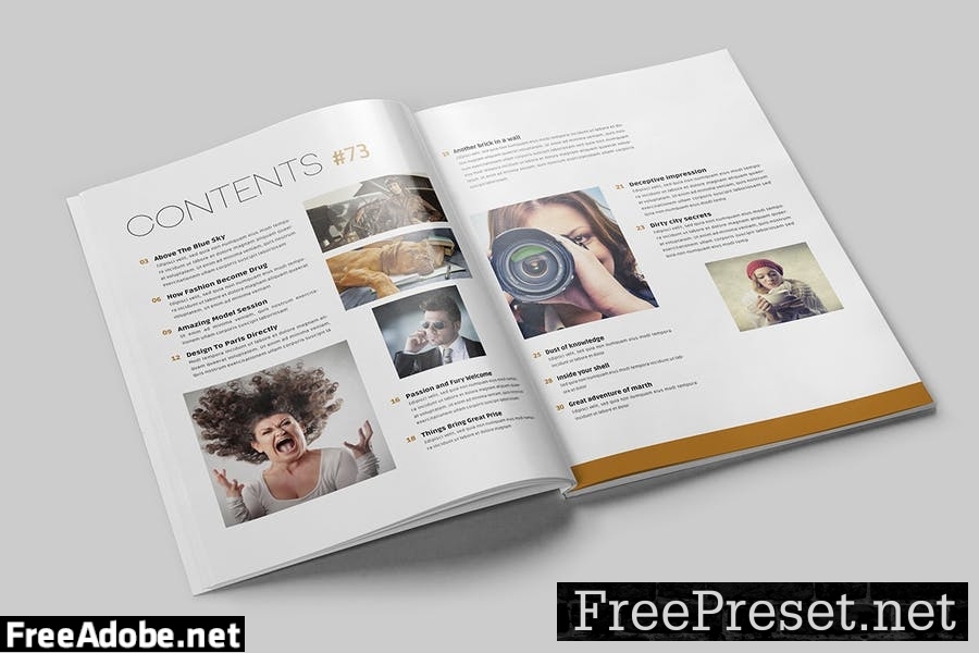 Magazine Template