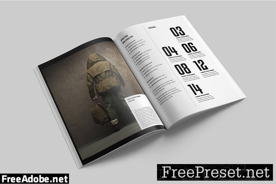 Magazine Template