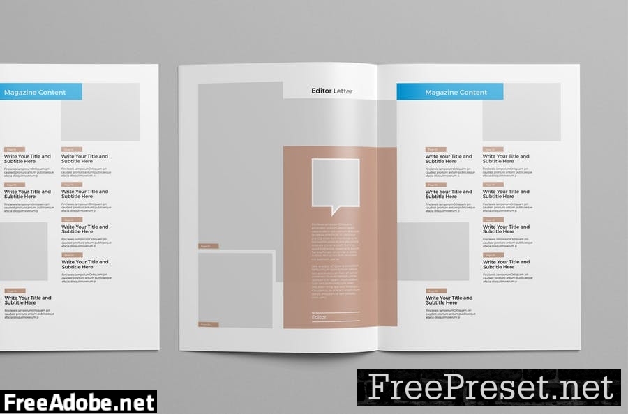 Magazine Template