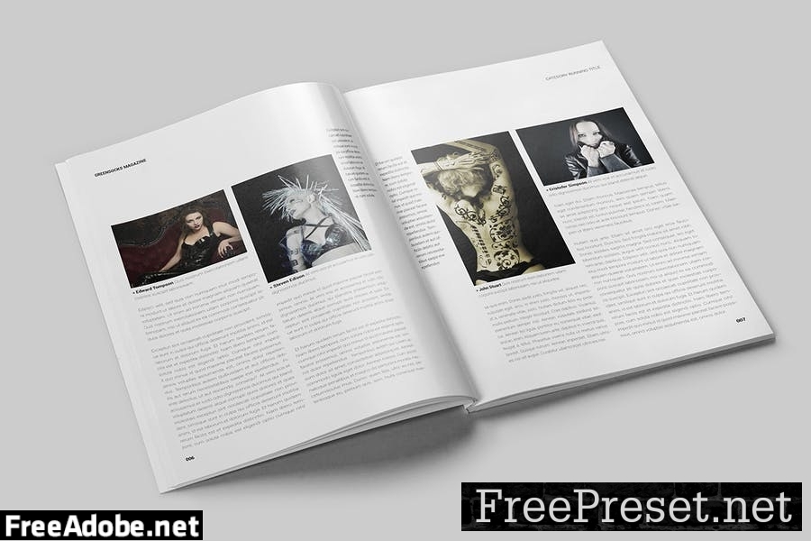 Magazine Template