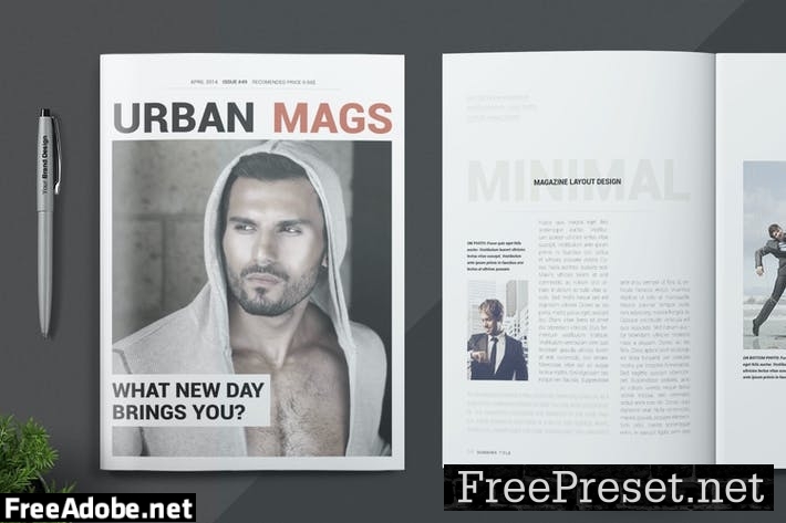 Magazine Template Y8HT3JT