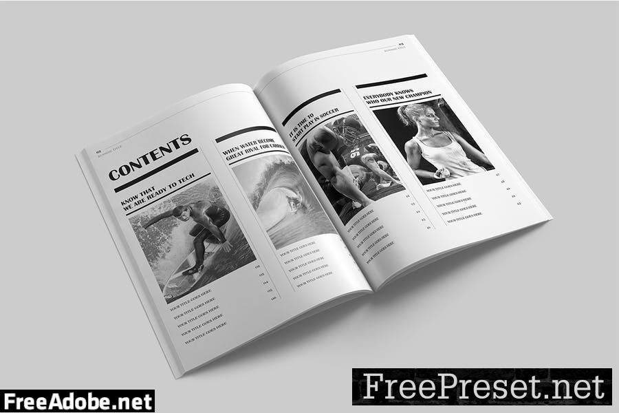 Magazine Template