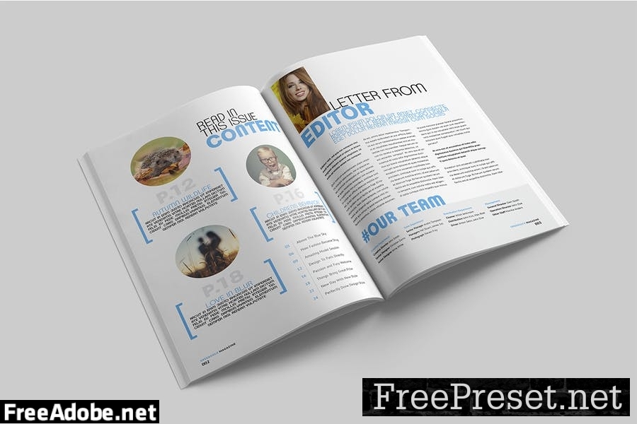 Magazine Template