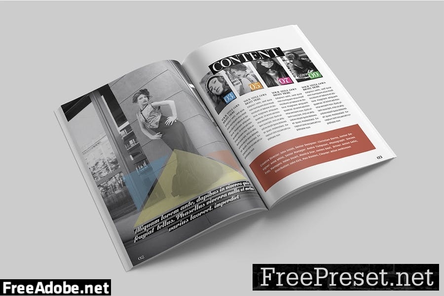 Magazine Template