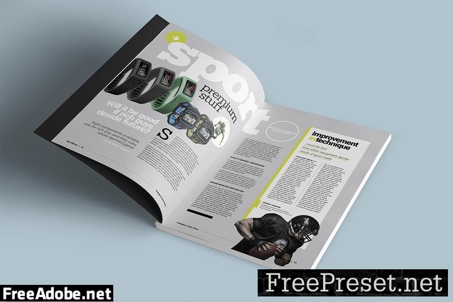 Magazine Template