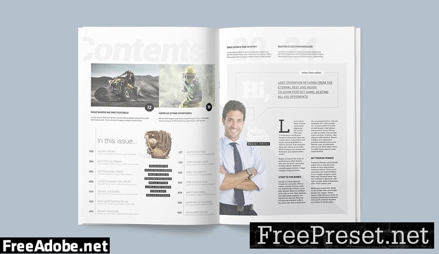 Magazine Template