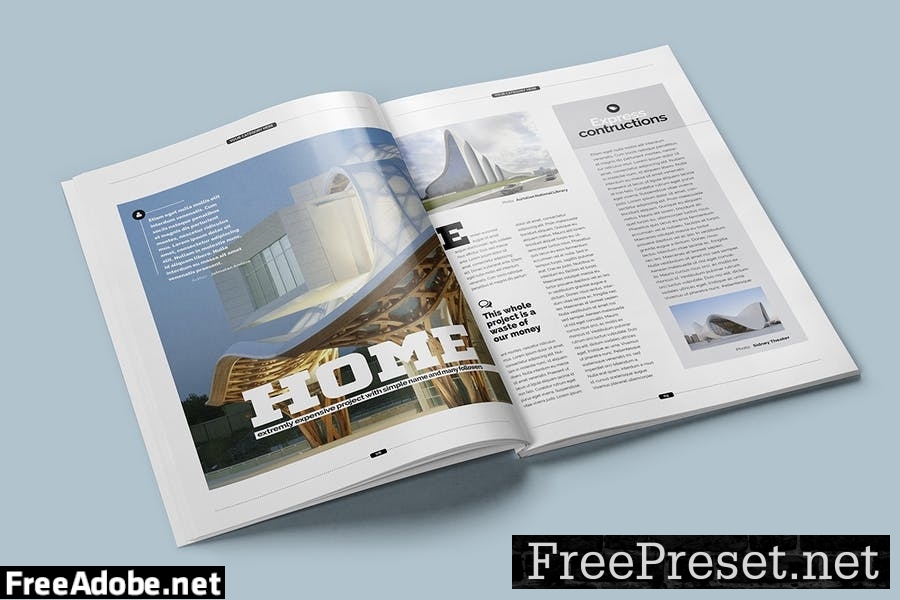 Magazine Template