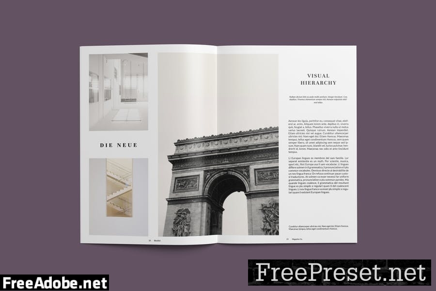 Magazine Template