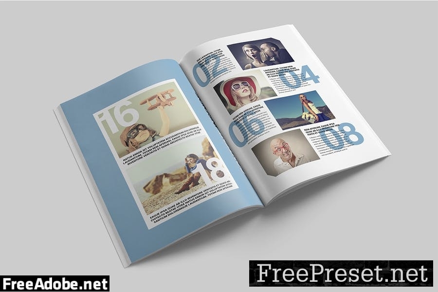 Magazine Template