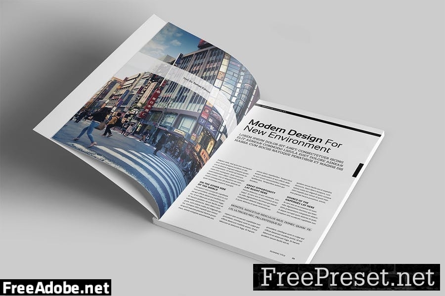 Magazine Template 2QFXWWG