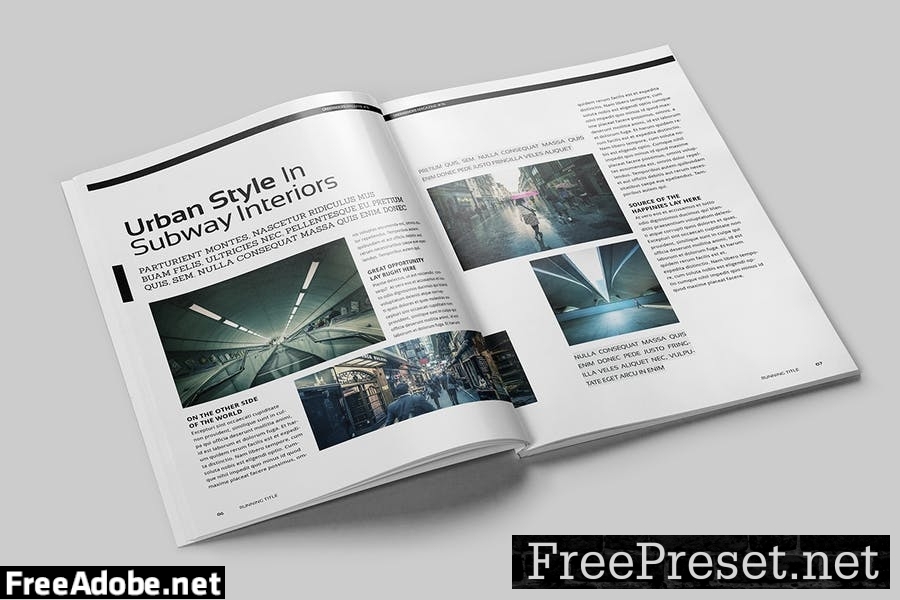 Magazine Template 2QFXWWG