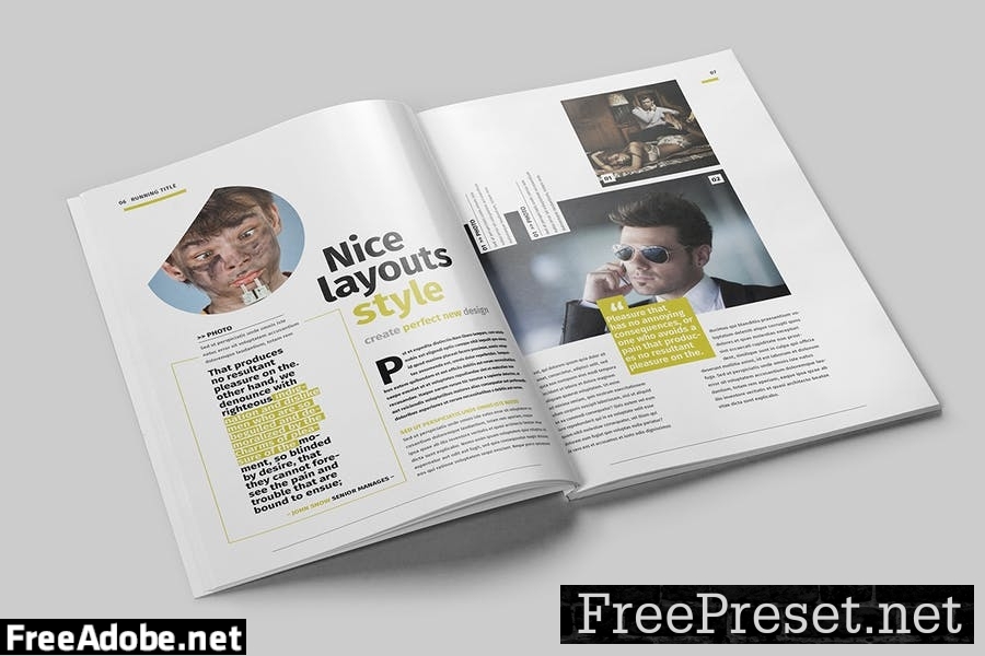 Magazine Template