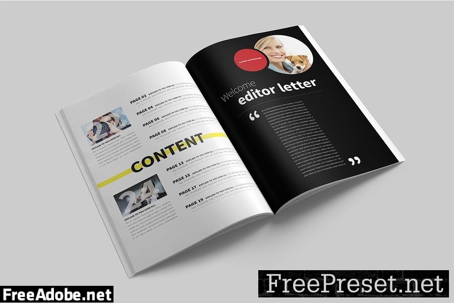 Magazine Template