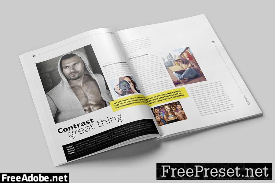 Magazine Template