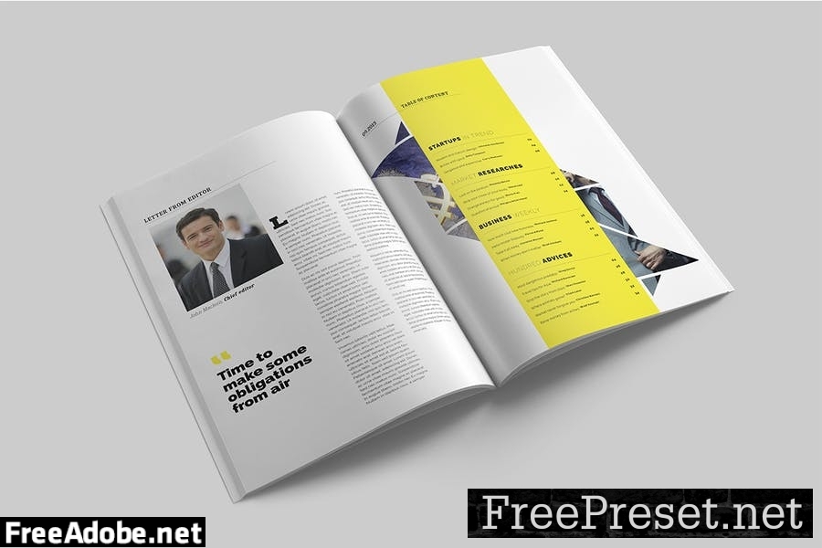 Magazine Template