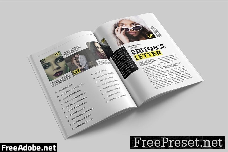 Magazine Template