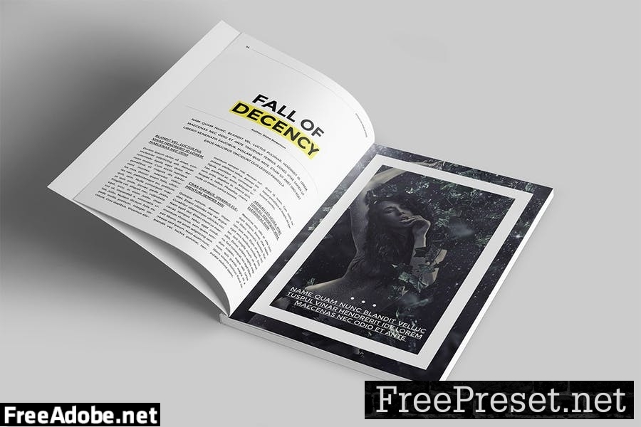 Magazine Template