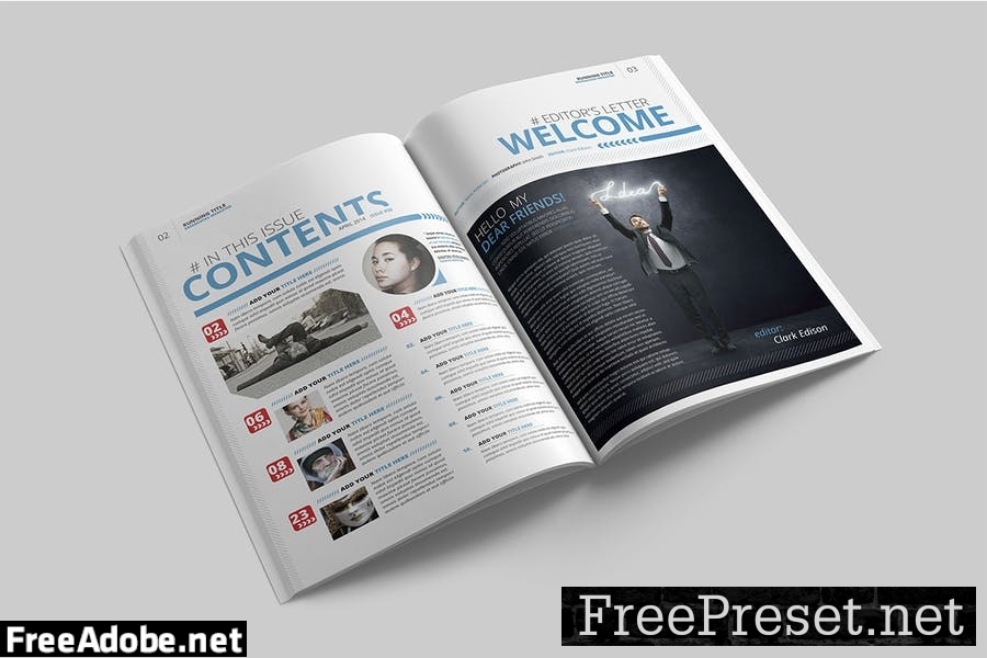 Magazine Template