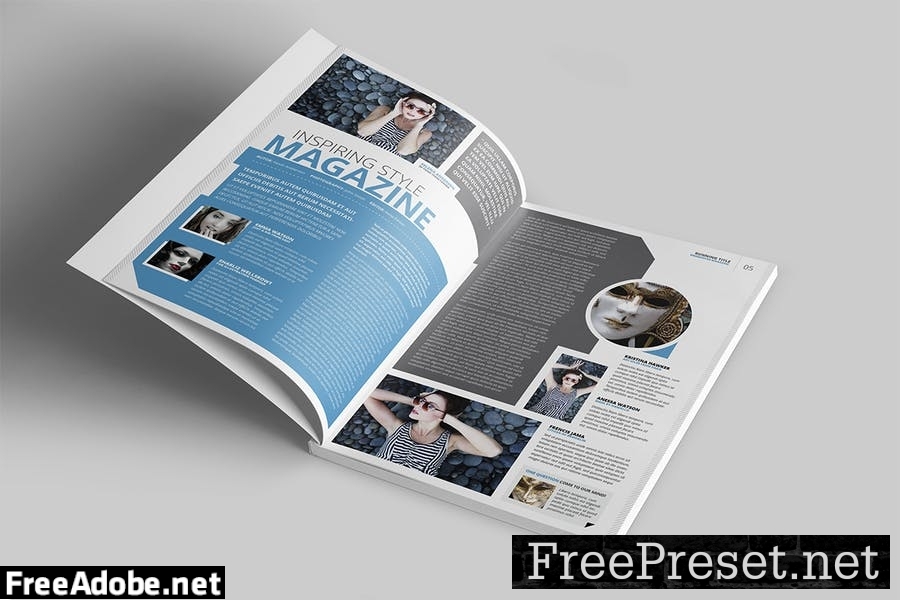 Magazine Template